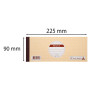 CARNET RECUS 50F. 89x210mm