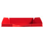 ECOTRAY Corb. à courrier Office rouge