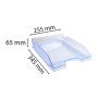 ECOTRAY Corb.à cour.Linicolor bleu glacé