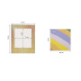 Kit cadres photos 30 pcs et cordelette