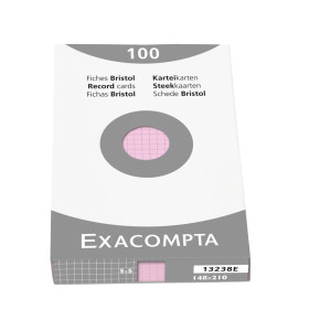 ETUI 100 F.BRISTOL ROSE 148/210 5X5