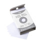 ETUI 100 F.BRISTOL BLANC 74/105 5X5