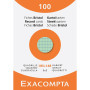 Etui 100 fiches bristol 5x5 105x148 ass