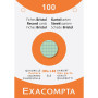 Etui 100 f.bristol 5x5 perf. 105x148 ass
