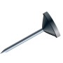 BTE 100 EPING. TETE  PLATE 5MM NOIR