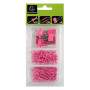 Kit de 58 attaches Iderama rose