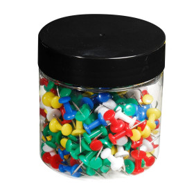 Boîte 200 Push-Pins 10mm Ass.