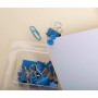 Kit de 58 attaches Iderama bleu clair