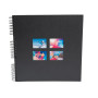 Alb spiral 60p Noir 32x32cm MILANO Noir