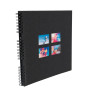 Alb spiral 60p Noir 32x32cm MILANO Noir