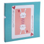 Alb livre 30p blanc 25x25 CARTE JEU r/b