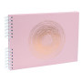 Alb spiralé 50p blanc 32x22 Ellipse Rose