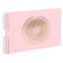 Alb spiralé 50p blanc 32x22 Ellipse Rose