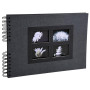 Album à spirales PASSION 32x22cm noir