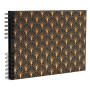 Alb spiralé 50p noir 32x22 Néo Déco noir
