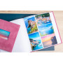 Alb livre 60p 29x32cm Skandi vieux rose