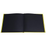 Alb livre 30p noir 25x25cm Pop'N Co lime