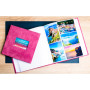 Alb livre 60p 29x32cm Skandi vieux rose