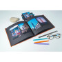 Album livre 30p. noir 25x25cm PALMA or