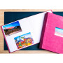 Alb livre 30p 25x25cm Skandi vieux rose