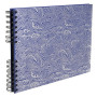 Alb spirales 50p n 32x22 cm Japan bleu