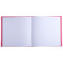 Alb livre 30p blanc 25x25 Plum Framboise