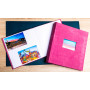 Alb livre 30p 25x25cm Skandi vieux rose