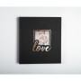 Album livre 60p. noir 29x32cm LOVE noir
