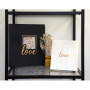 Album livre 60p. noir 29x32cm LOVE noir