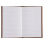 REG NATURE 170x110. 192P LIGNÉ BRUN FSC