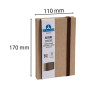 REG NATURE 170x110 192P LIGNÉ MARRON FSC
