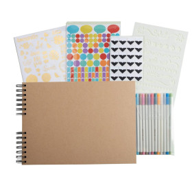 Kit Scrapbooking 32x22 ScrapAddict Kraft