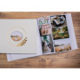 Alb livre 60pbl 29x32cm Ringflower blanc