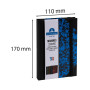 REG MARBRE 170x110. 192P LIGNÉ BLEU