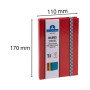 REG IDERAMA 170x110 192P LIGNÉ ROUGE FSC