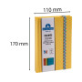 REG IDERAMA 170x110 192P LIGNÉ JAUNE FSC