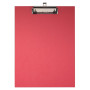 Porte-bloc papier enduit A4 rouge