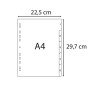 Intercal.impr.A4 Num.1-5 PP recycl gris