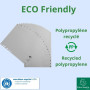 Intercalaires PP recycl gris A4 20p A-Z