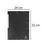 Chem 3rabs+elast A4 max.cap.carte noir
