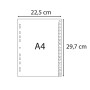 Intercalaires PP recycl gris A4 20p A-Z