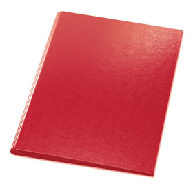 Porte-bloc à rabat papier enduit A4rouge