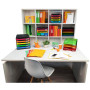 Porte-revues MAG-CUBE Iderama tangerine