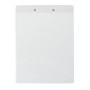 Porte-bloc avec pochette PP A4 blanc