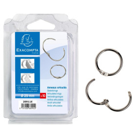 BLISTER DE 10 ANNEAUX ARTICULES D25