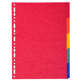 Intercal. carte marbrée A4+ 5P