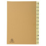 Trieur 24 Comp. A-Z FOREVER kraft brun