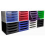 ECOBOX Caisson 4 tiroirs ECOBlack noir