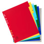 Intercalaires 1-6 A4+ PP onglets imprim.