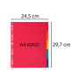 INTERCAL.CARTE LUSTREE XXL 5 POSITIONS